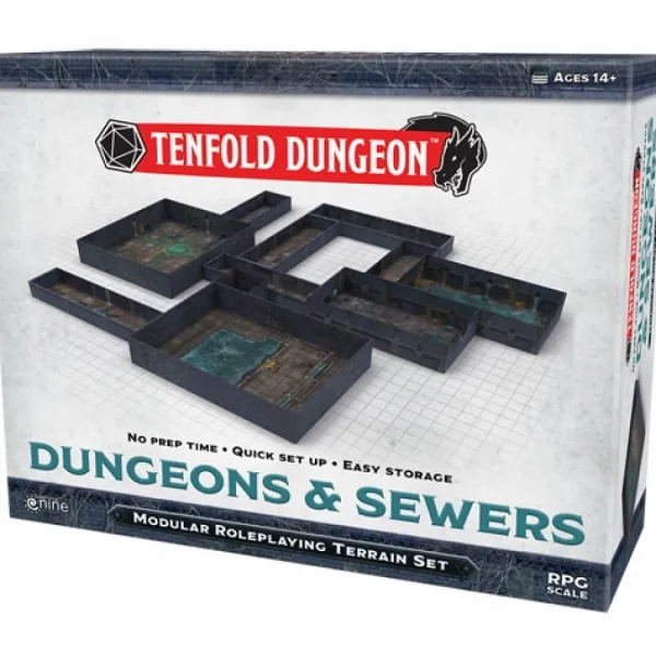Gale Force Nine Tenfold Dungeon - Sewers En Best