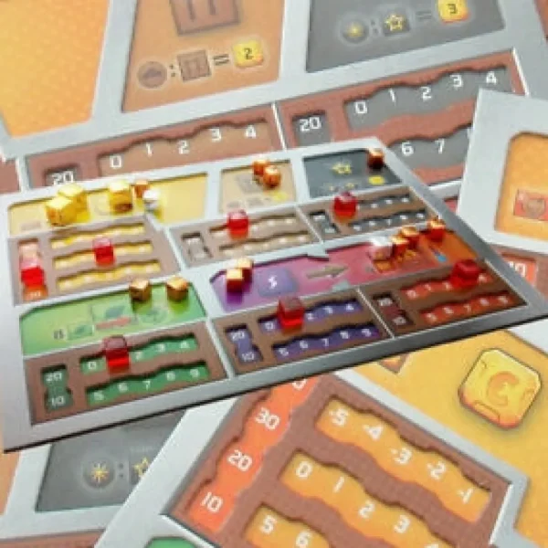 Intrafin Terraforming Mars Deluxe Playerboards Fashion