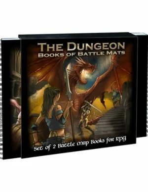 Loke Battlemats The Dungeon Books Of Battle Mats New