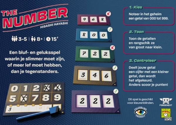 Repos The Number - Nl Cheap