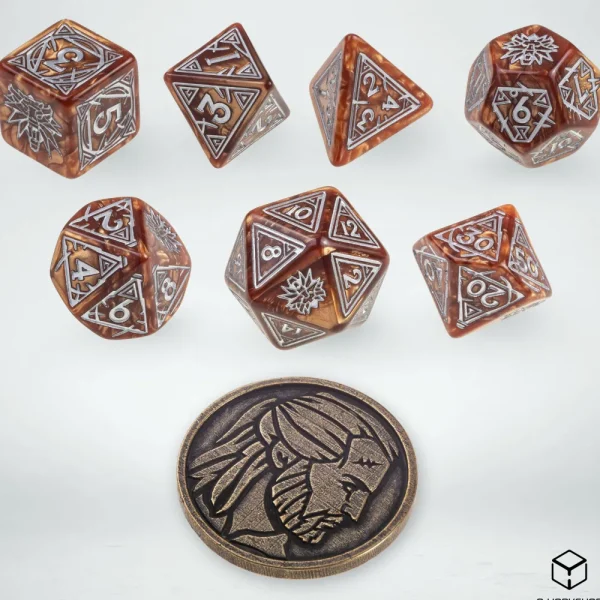 Q Workshop The Witcher Dice Set Geralt - The Monster Slayer Online