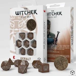 Q Workshop The Witcher Dice Set Geralt - The Roach'S Companion Discount