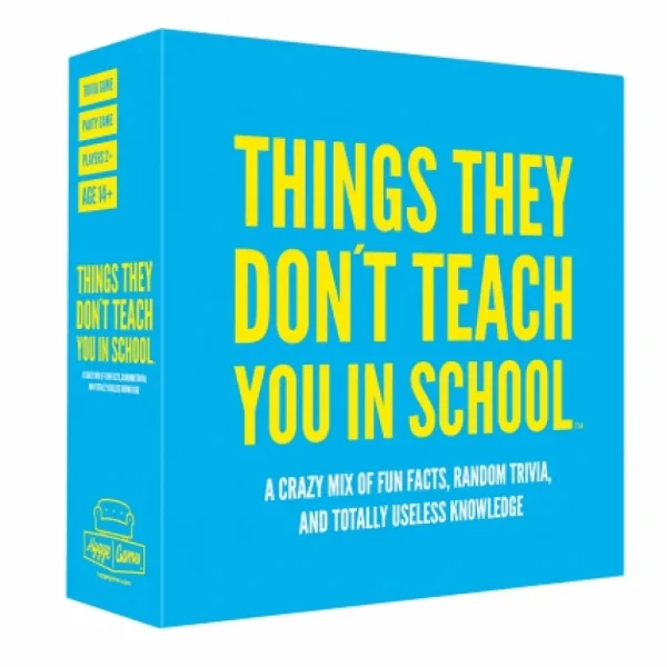 Hygge Games Things They Don'T Teach You In School - Partyspel Clearance