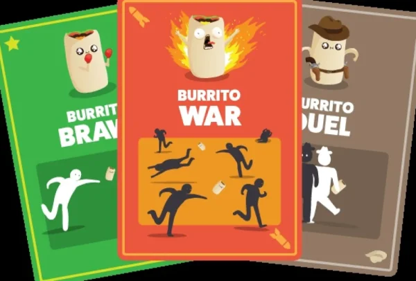 Exploding Kittens Throw Throw Burrito - Partyspel Shop