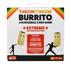 Exploding Kittens Throw Throw Burrito Extreme Outdoor Edition Fashion