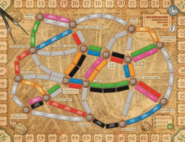 Days of Wonder Ticket To Ride: Amsterdam - Nl New