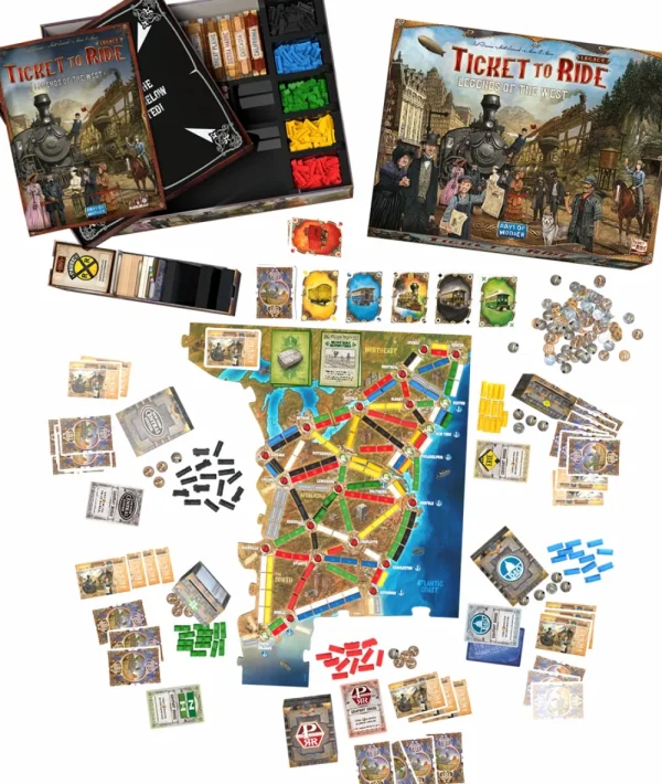 Days of Wonder Ticket To Ride Legacy Legends Of The West En Best Sale