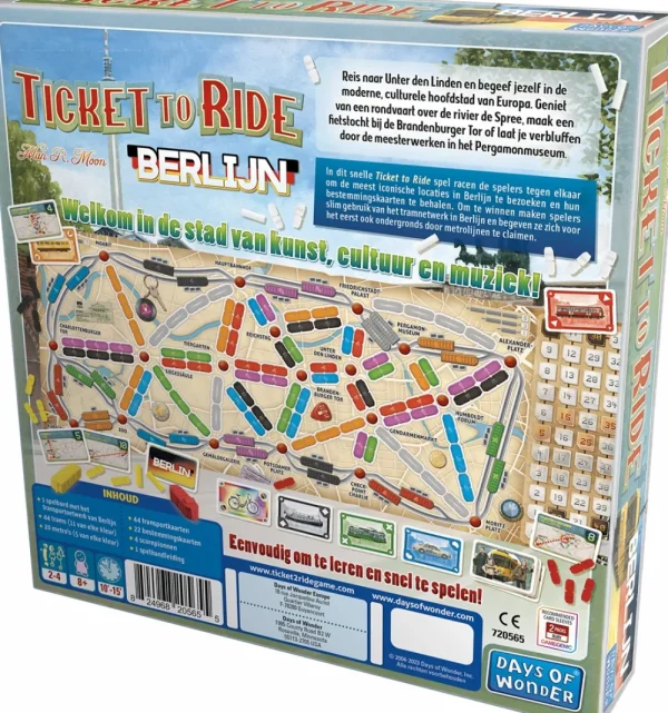 Days of Wonder Ticket To Ride Nl - Berlijn Best