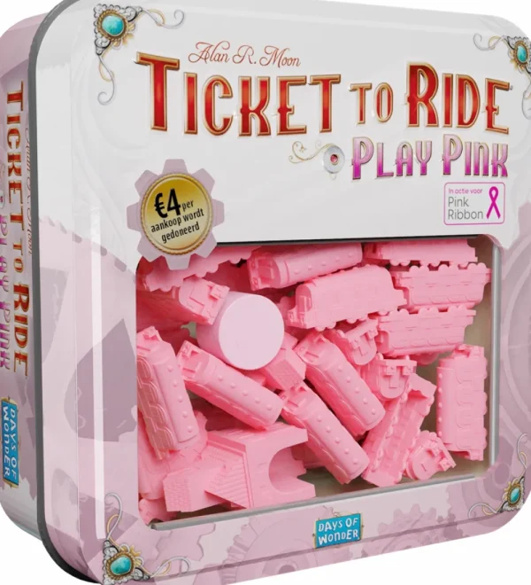 Days of Wonder Ticket To Ride: Play Pink Cheap