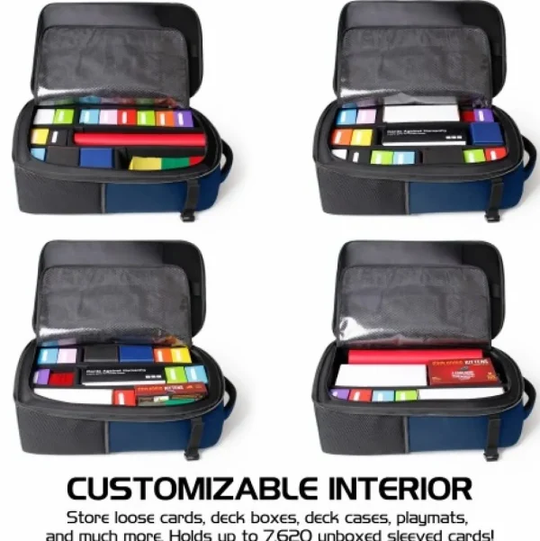 Enhance Gaming Trading Card Backpack Collector'S Edition (Blue) Outlet