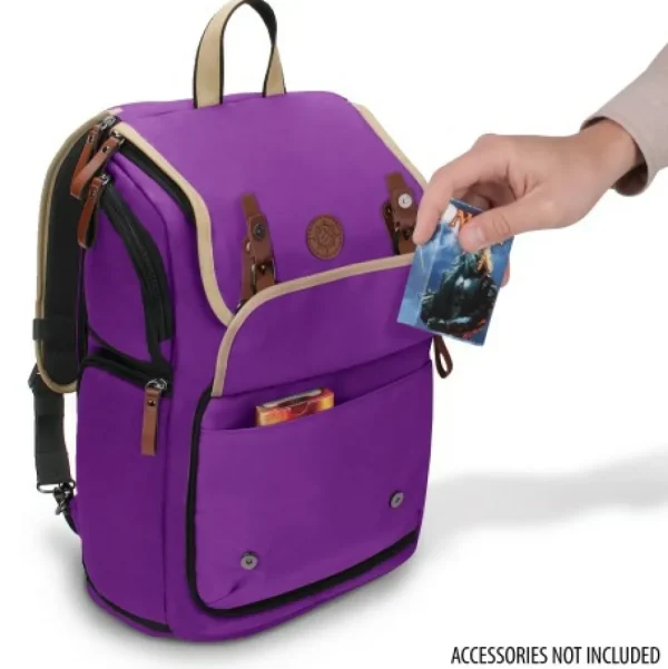 Enhance Gaming Trading Card Backpack Designer Edition - Paars Flash Sale