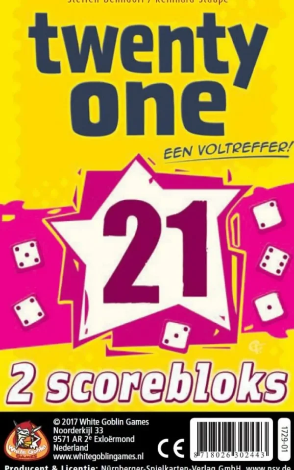 White Goblin Games Twenty One (21) Bloks (Extra Scorebloks) Best Sale