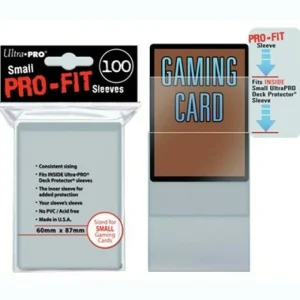 Ultra Pro Small: Pro-Fit Clear (100) Hot