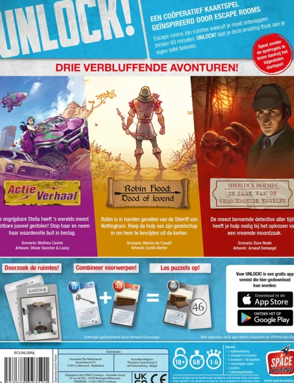 Space Cowboys Unlock! 9 Legendarische Avonturen Outlet