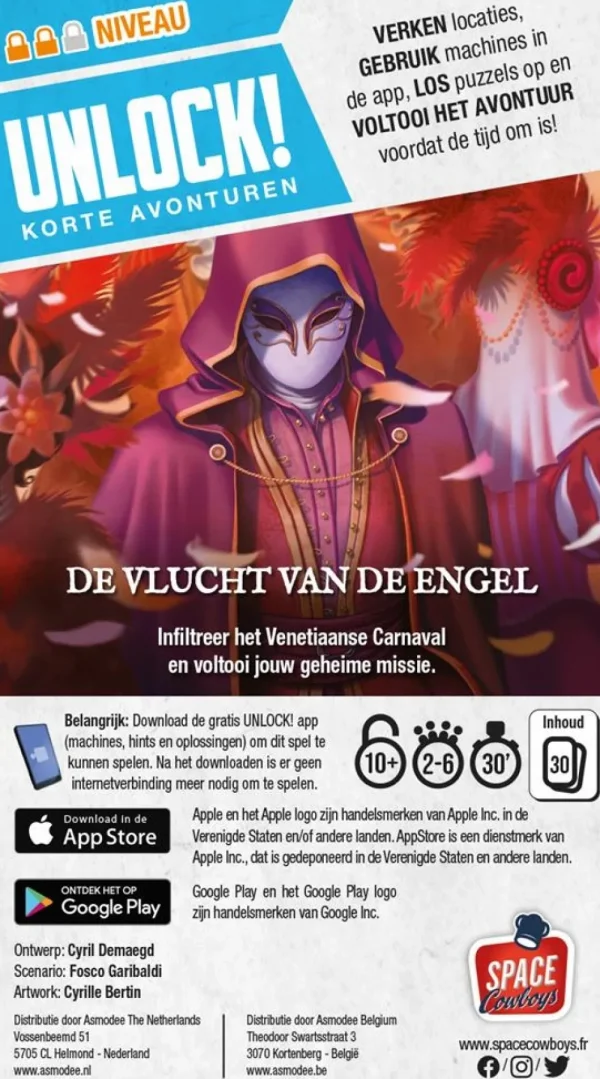 Space Cowboys Unlock: Korte Avonturen 3 - De Vlucht Van De Engel Store