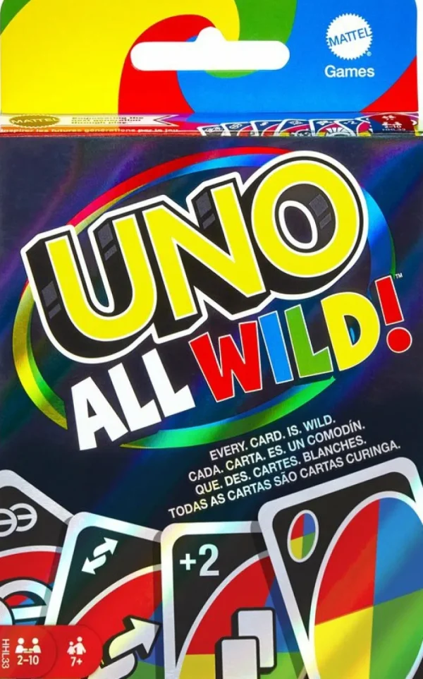 Mattel Games Uno All Wild - Kaartspel Cheap