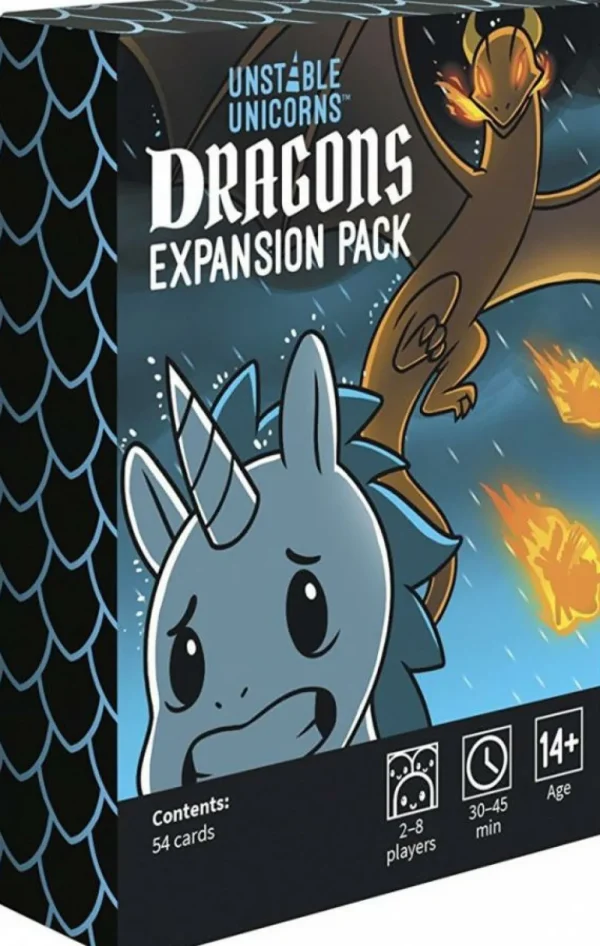 Breaking Games Unstable Unicorns Dragons - Expansion New