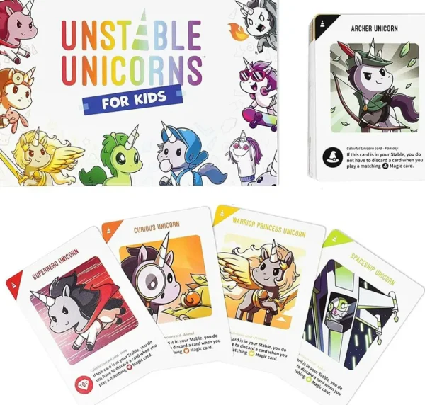 Teeturtle Unstable Unicorns Kids Edition Fashion