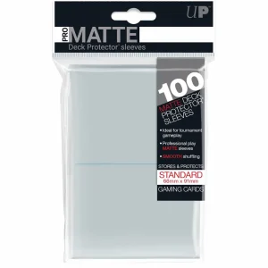 Ultra Pro Up Standar Deck Protector Sleeves - Pro Matte Clear Cheap