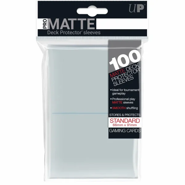 Ultra Pro Up Standar Deck Protector Sleeves - Pro Matte Clear Cheap