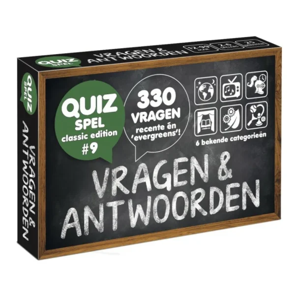 Puzzels & Games Vragen & Antwoorden - Classic Edition 9 New