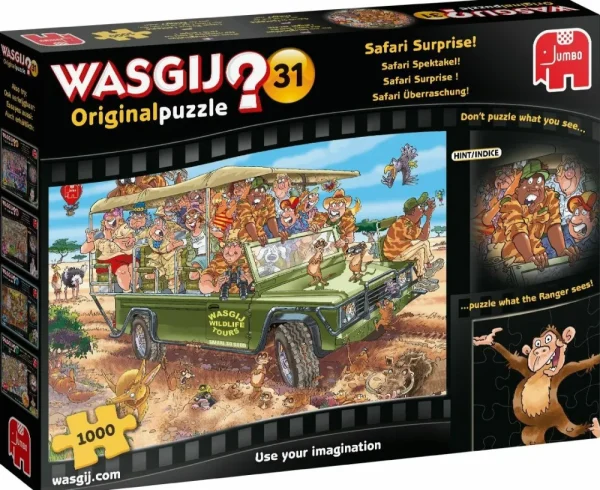 Jumbo Wasgij Original 31 - Safari Spektakel! (1000) New