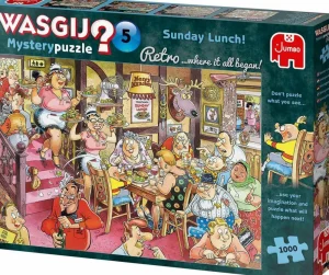 Jumbo Wasgij Retro Mystery 5 - Zondagse Lunch! (1000) New