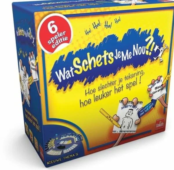 Goliath Wat Schets Je Me Nou?! 6 Spelers Best