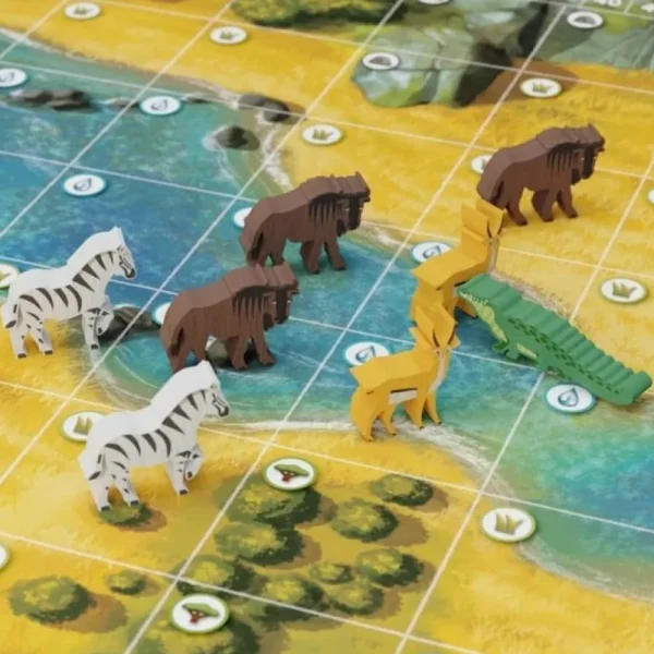 White Goblin Games Wild Serengeti - Bordspel (Beschadigd, Doos Verkleurd) Cheap