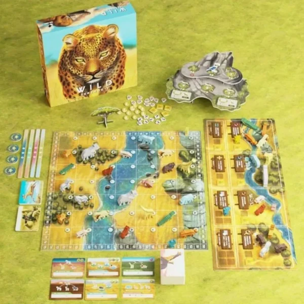 White Goblin Games Wild Serengeti - Bordspel (Beschadigd, Doos Verkleurd) Cheap