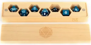 Fanroll Wood Dice Vault - Maple Best