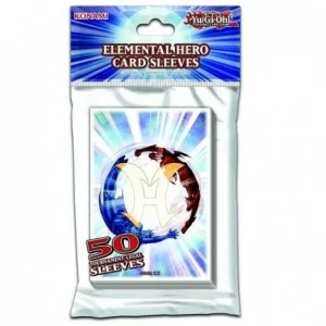 Konami Ygo - Elemental Hero Card Sleeves (50 Sleeves) New