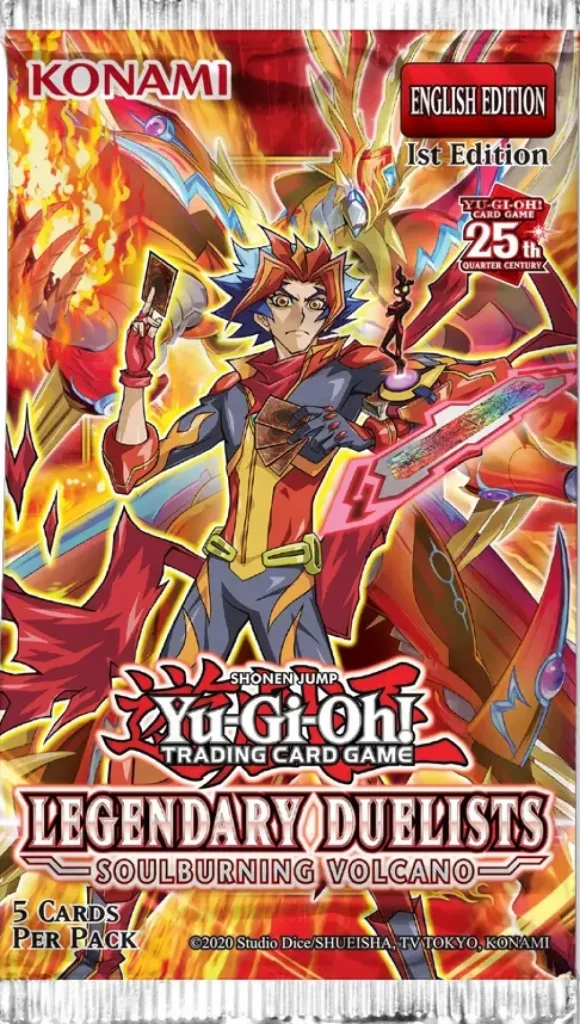Konami Yu-Gi-Oh: Legendary Duelists Soulburning Volcano - Booster Cheap
