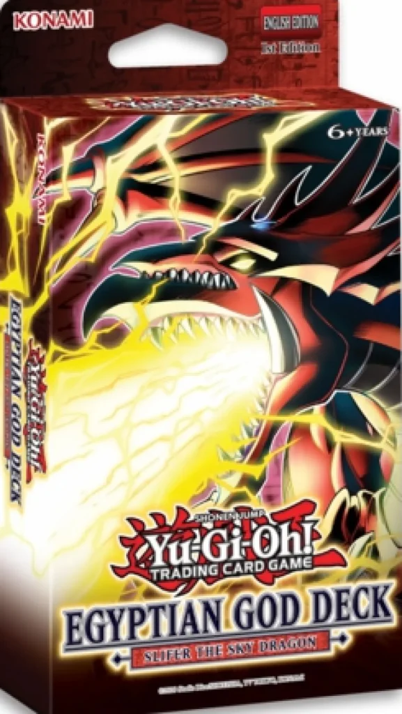 Konami Yu-Gi-Oh: Structure Deck - Egyptian God: Slifer The Sky Dragon Clearance