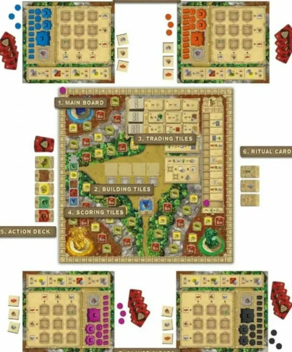 Board & Dice Zapotec - Bordspel Best Sale