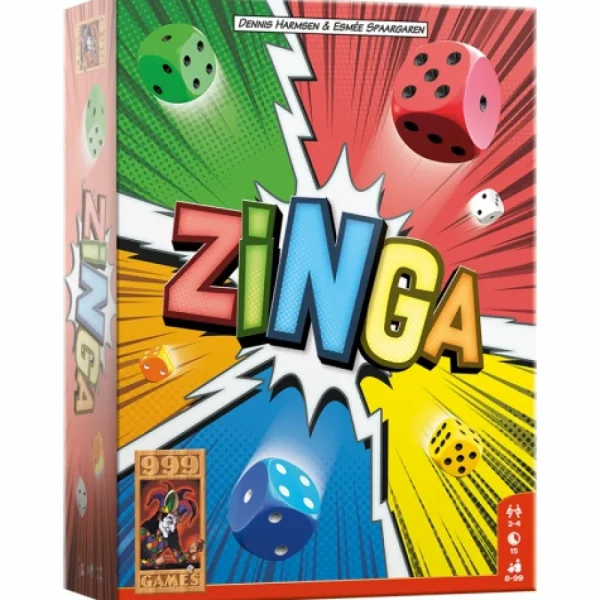 999 Games Zinga - Dobbelspel New