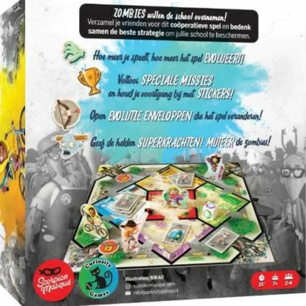 Hot Games Zombie Kidz Evolution Nl - Bordspel Store